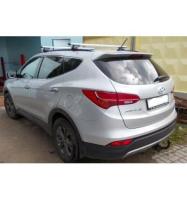 Фаркоп (ТСУ) Hyundai  Santa Fe 2012- съемный крюк на двух болтах Трейлер