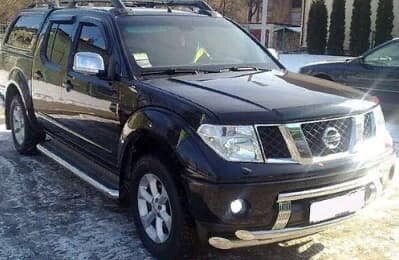 Дефлектор капота (мухобойка) Nissan Patrol 2010- (Ниссан Патрол) SIM